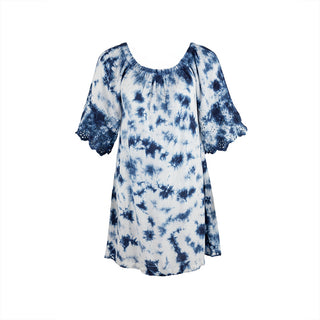 Amara Off The Shoulder Tie Dye Dress