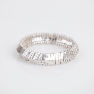 Sanya Stretch Silver Bracelet