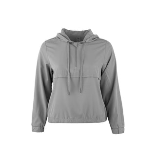 Coleen Half Zip Woven Pullover