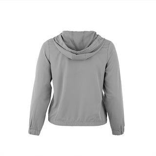 Coleen Half Zip Woven Pullover