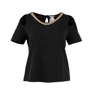 Marjorie Top With Chain Detail